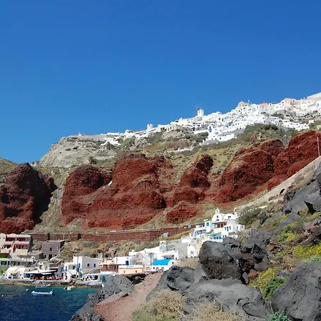 Beautiful Santorini - 3 Bedroom - Private Jacuzzi And Charismatic Interior - Vothonas 호텔 아이아파라셰비